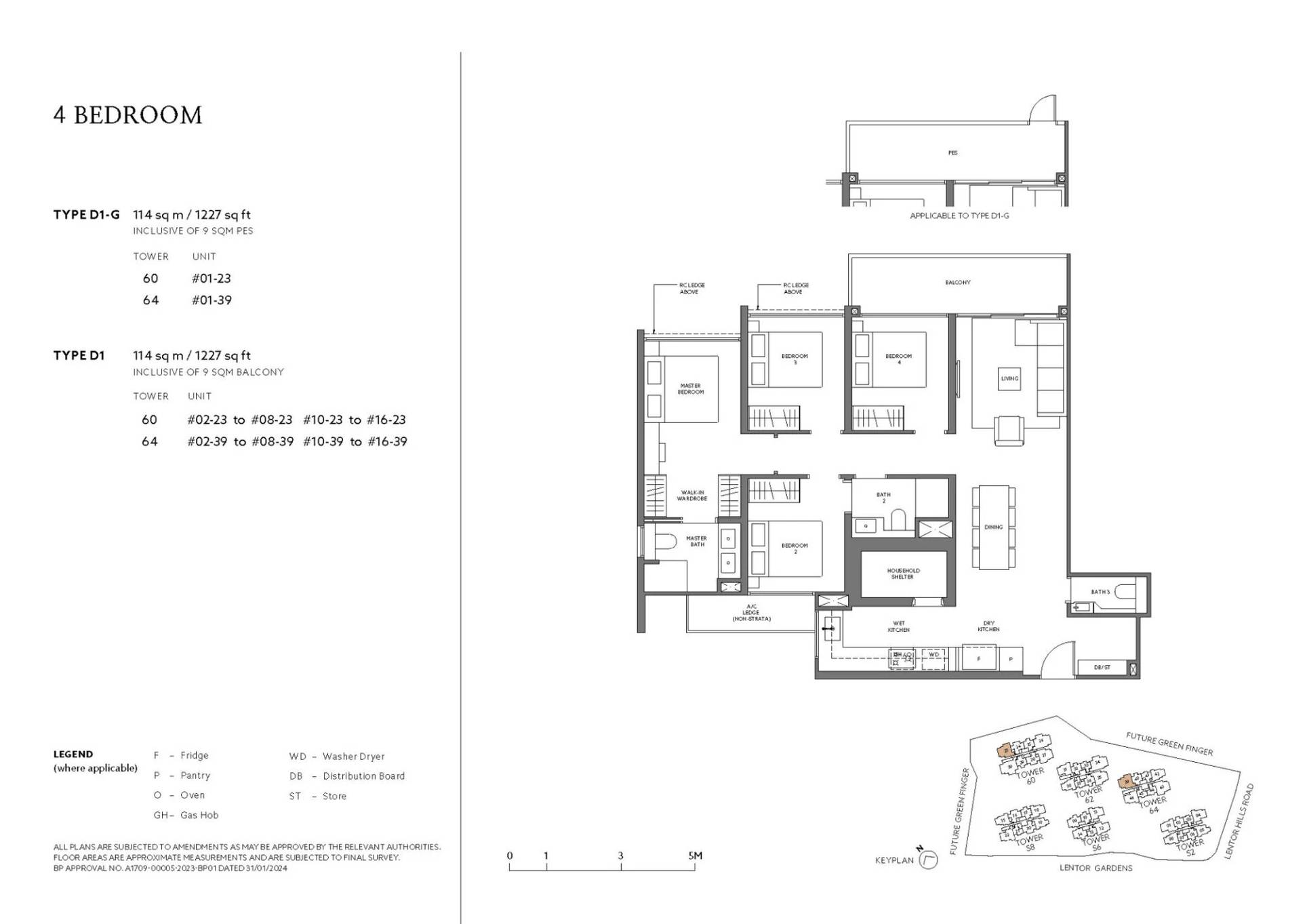 Lentor Mansion floorplan